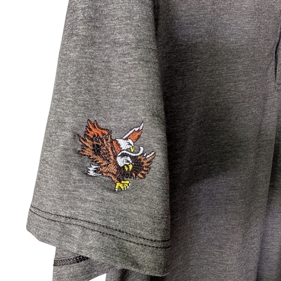 Lululemon Charcoal Polo Shirt Columbus Blue Jackets Foundation. XL NWOT - Picture 5 of 7